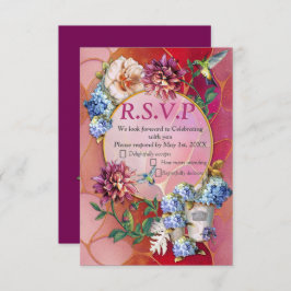 Vivaマゼンタ2023水彩 出欠カード