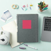 Vivaマゼンダ無地のカラー シール (iPadカバー)