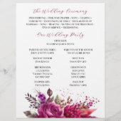 Vivaマゼンダ結婚ン式計画 チラシ (裏面)