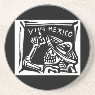 Vivaメキシコメキシコ"死んだのの日" コースター