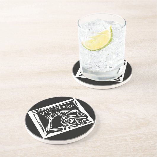 Vivaメキシコメキシコ"死んだのの日" コースター (側面)