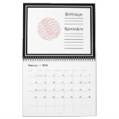 Vivaメキシコ国旗のアイコンと金ゴールド文字 カレンダー (2月 2026)