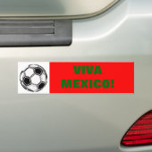 VIVAメキシコ! バンパーステッカー (車上)