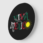 Vivaメキシコ ラージ壁時計 (傾斜)