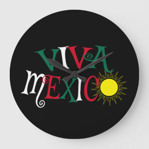 Vivaメキシコ ラージ壁時計