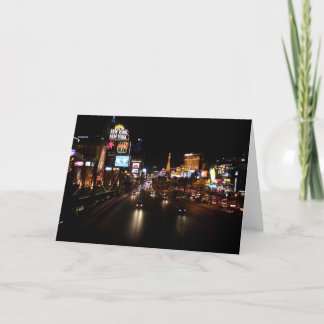 VivaラスベガスのストリップNotecard カード