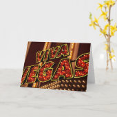 Vivaラスベガス カード (黄色い花)