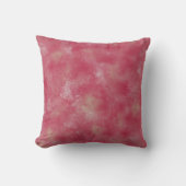 Viva Abstraction-Magenta, Beige, Gray Designer Art クッション (正面)