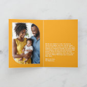 Viva Celebration Happy New Year Retro Groovy Photo シーズンカード (内部)