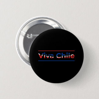 Viva Chile – チ誇りを持ったリ国旗の芸術 缶バッジ