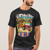 viva colombia chiva paisa parce tシャツ (正面)
