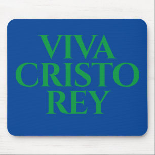 Viva Cristo Reyグラフィックマウスパッド マウスパッド