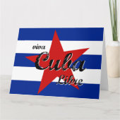 Viva Cuba Libre、Havana、Fidel Castro、Che Guevara カード (正面)