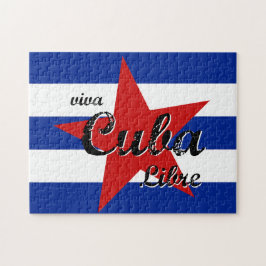 Viva Cuba Libre、Havana、Fidel Castro、Che Guevara ジグソーパズル