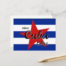 Viva Cuba Libre、Havana、Fidel Castro、Che Guevara ポストカード