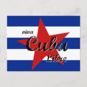 Viva Cuba Libre、Havana、Fidel Castro、Che Guevara ポストカード (正面)
