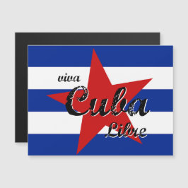 Viva Cuba Libre、Havana、Fidel Castro、Che Guevara マグネット招待状