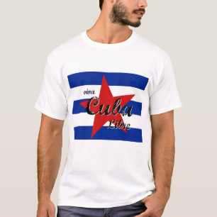 Viva Cuba Libre、Havana、Fidel Castro、Che Guevara Tシャツ