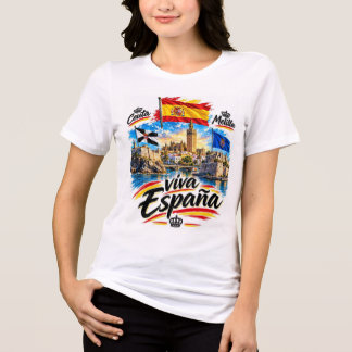 ¡VIVA ESPAÑA! トライブレンドTシャツ