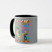 Viva Fiesta Dreams グレー マグカップ (正面左)