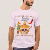 Viva Heritage Harmony pale pink Tシャツ (正面)