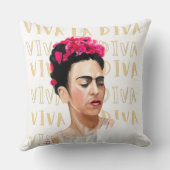 Viva La Diva Frida Kahlo cushion  クッション (裏面)