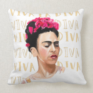 Viva La Diva Frida Kahlo cushion  クッション