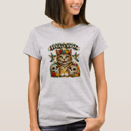 VIVA LA VIDA トラネコ Tシャツ