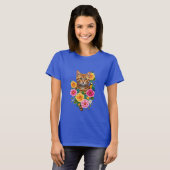 VIVA LA VIDA 虎猫 Tシャツ (正面フル)