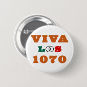Viva Los 1070年 缶バッジ (正面&裏面)