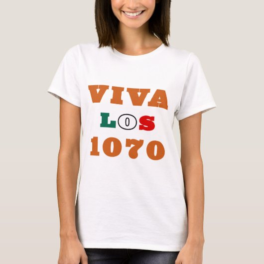 Viva Los 1070年 Tシャツ (正面)