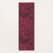 Viva Magentaの多肉植物 – 2023年の色 ヨガマット (裏面)