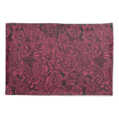 Viva Magentaの多肉植物 – 2023年の色 枕カバー (裏面-左)