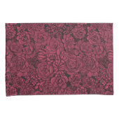 Viva Magentaの多肉植物 – 2023年の色 枕カバー (正面右)