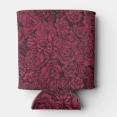 Viva Magentaの多肉植物 – 2023年の色 缶クーラー (裏面)