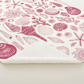 Viva Magentaの貝殻 – 2023年の色 シェルパブランケット (3/4)