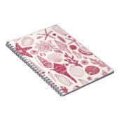 Viva Magentaの貝殻 – 2023年の色 ノートブック (右側)