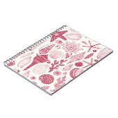 Viva Magentaの貝殻 – 2023年の色 ノートブック (左側)