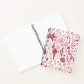 Viva Magentaの貝殻 – 2023年の色 ノートブック (内部)