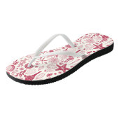 Viva Magentaの貝殻 – 2023年の色 ビーチサンダル (アングル)