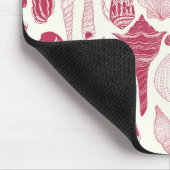 Viva Magentaの貝殻 – 2023年の色 マウスパッド (コーナー)