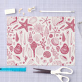 Viva Magentaの貝殻 – 2023年の色 薄葉紙 (クラフト)