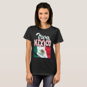 Viva Mexica 16th September Independence Day Mexica Tシャツ (正面フル)