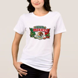 Viva Mexico 愛国タイプラフィTシャツ | メキシコ トライブレンドＴシャツ