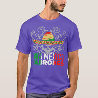 Viva Mexico Cabrones Mexican Patriot Pride Cinco d Tシャツ