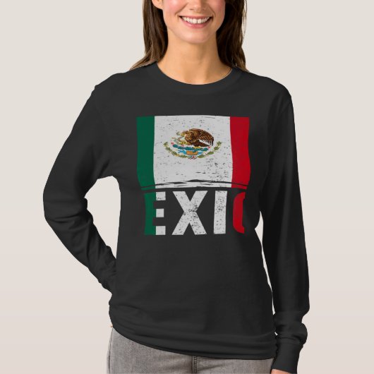 viva mexico flag Pride Independence Day 16 Septemb Tシャツ (正面)