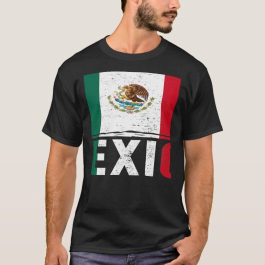 viva mexico flag Pride Independence Day 16 Septemb Tシャツ (正面)