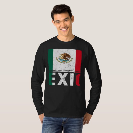 viva mexico flag Pride Independence Day 16 Septemb Tシャツ (正面フル)