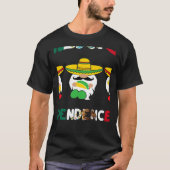 viva mexico gnomes flag Pride Independence Day 16  Tシャツ (正面)