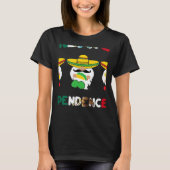 viva mexico gnomes flag Pride Independence Day 16 Tシャツ (正面)